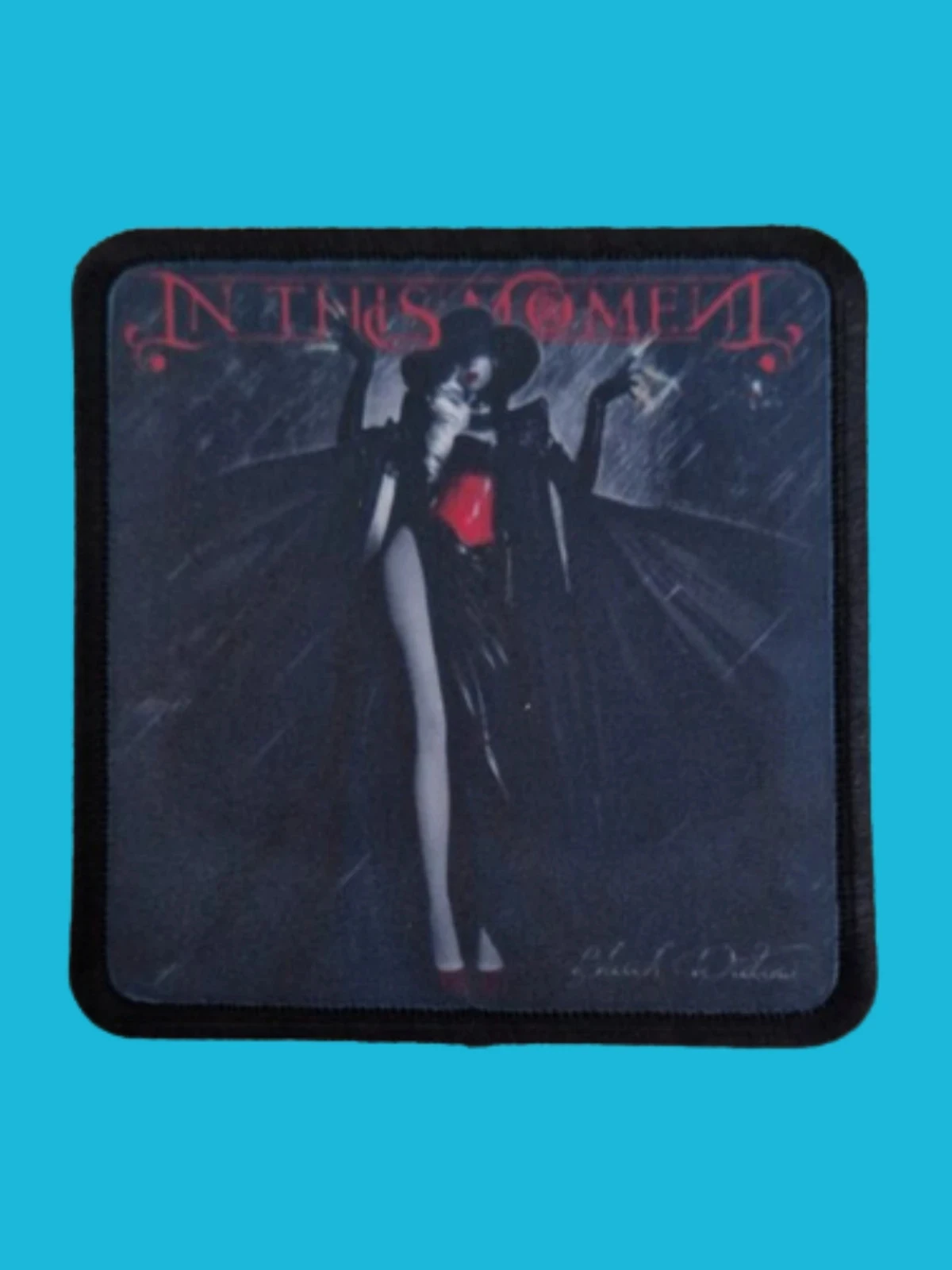 Patch In This Moment - Black Widow - Imprimé - Carré de 7,5 x 7,5 centimètres